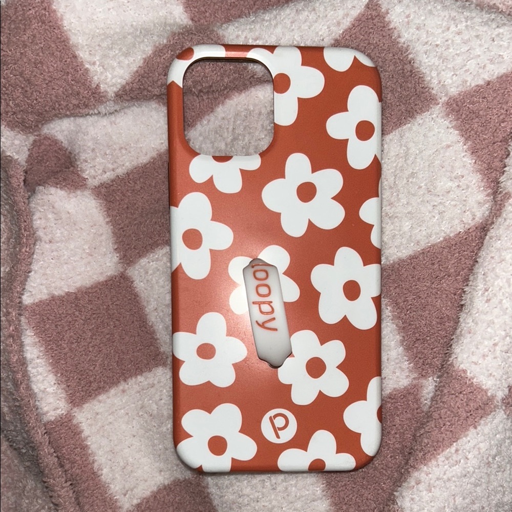 Loopy Case Red Floral Phone Case